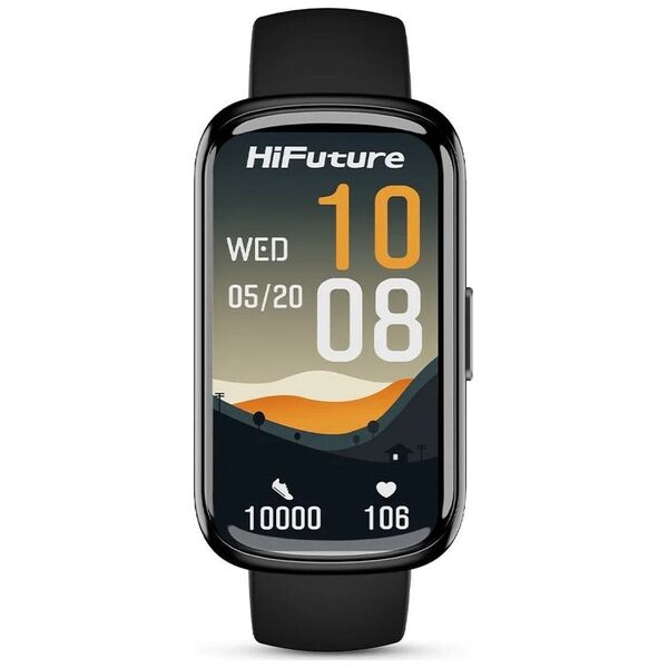 HiFuture smartwatch EVO2 czarny/black     (HSSW6BK)