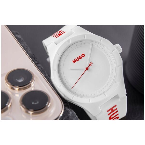 Zegarek Męski Hugo Lit For Him White 1530345 + BOX