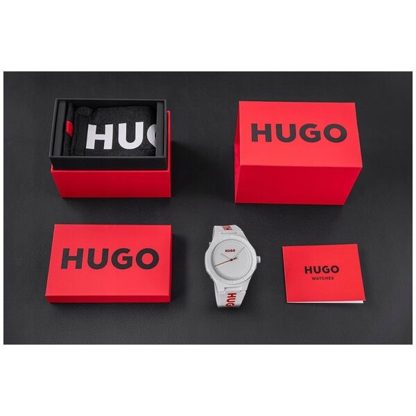 Zegarek Męski Hugo Lit For Him White 1530345 + BOX