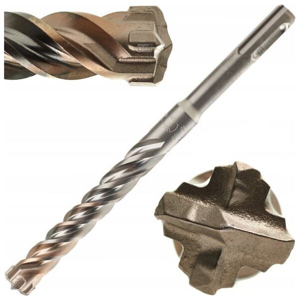 Drill SDS Plus MX4 8x215/150mm, (4 hard. plates), Milwaukee (10pcs.)