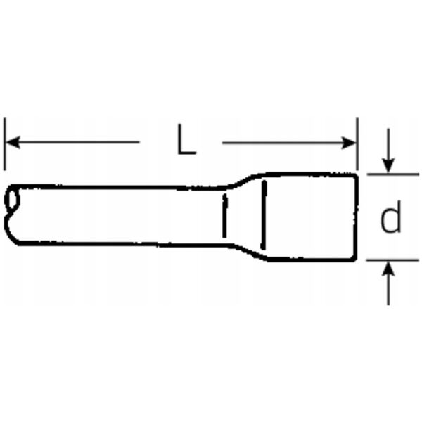 Stahlwille Przedłużka 3/4", 400 mm, rozmiar 16 STAHLWILLE