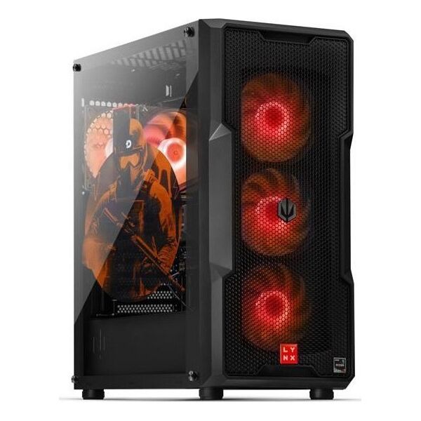 Komputer Lynx LYNX Dynamo Eclot Ryzen 7 7800X3D 32GB 1T SSD NVMe RTX 4070 12G W11 Home