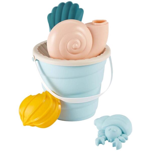 Simba ECOIFFIER sand bucket and two sand molds, 7600000309