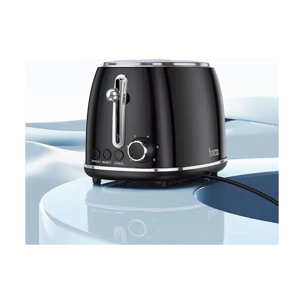 HOCO toster w stylu Retro 850W HE50 czarny