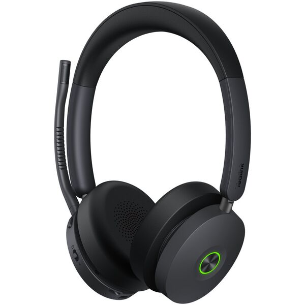 Yealink BH74 UC USB-C/A Zestaw słuchawkowy Bezprzewodowy Opaska na głowę Biuro/centrum telefoniczne USB Type-C / USB Type-A Bluetooth Czarny