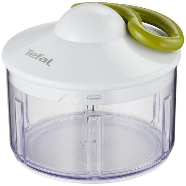 Tefal 5 sekundowy chopper: Szybkie i łatwe siekanie dzięki dwóm niezależnym ostrzom - K1330404