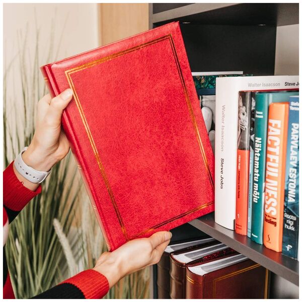 Victoria Collection Album B 10x15/300M Classic, red