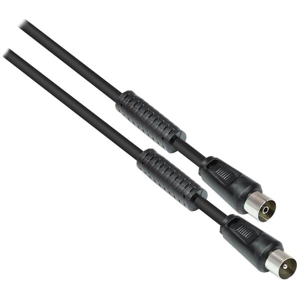 Alcasa S-PAK50S kabel koncentryczny 50 m IEC Czarny