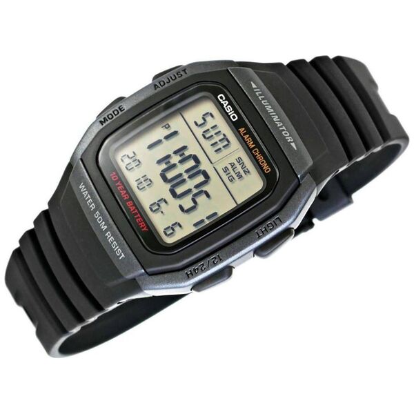 Zegarek Casio Zegarek Męski CASIO W-96H-1BVDF Unisex