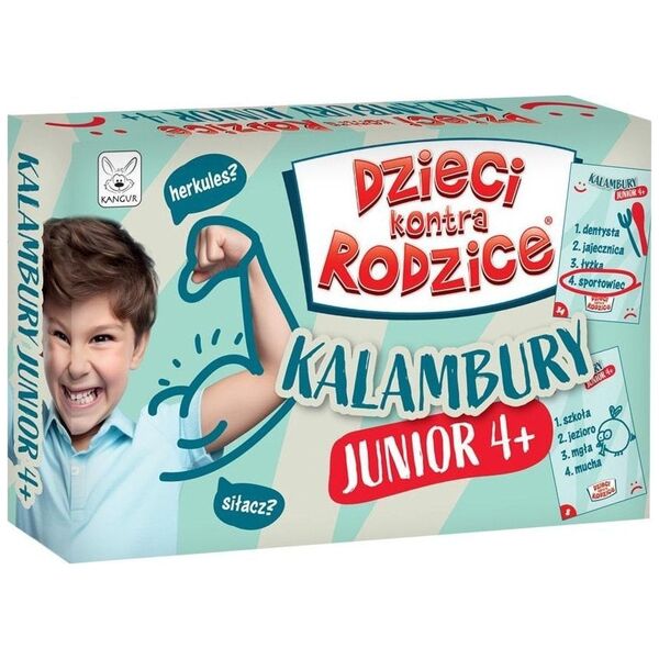 Kangur Dzieci kontra Rodzice. Kalambury Junior 4+ gra Kangur