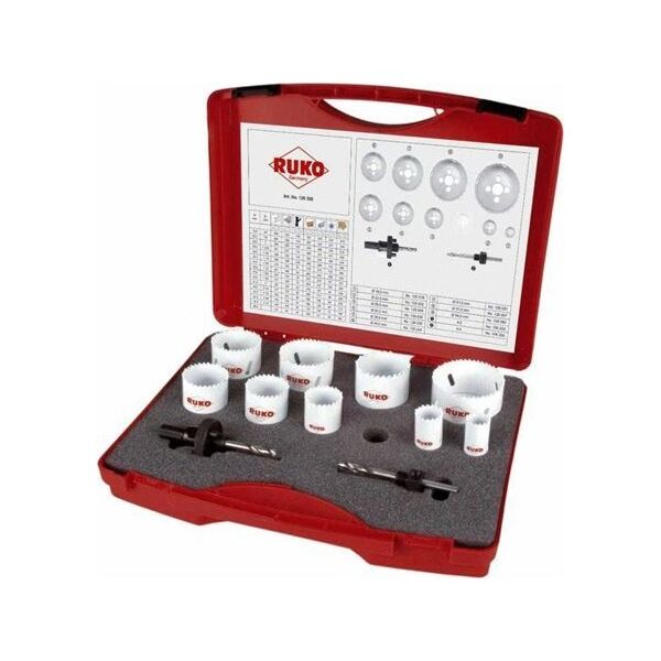 Wiertło Sourcing Drill bit set 19-64mm RUKO HSS Co8