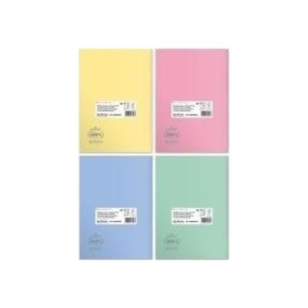Herlitz Notebook B5/60K grid Eco PP Pastel Colors (5 τεμ.) 13948748 5901389565850