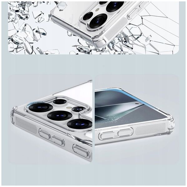 Etui Nillkin Nature TPU Pro Magnetic Case z MagSafe na Samsung Galaxy S25 Ultra - białe