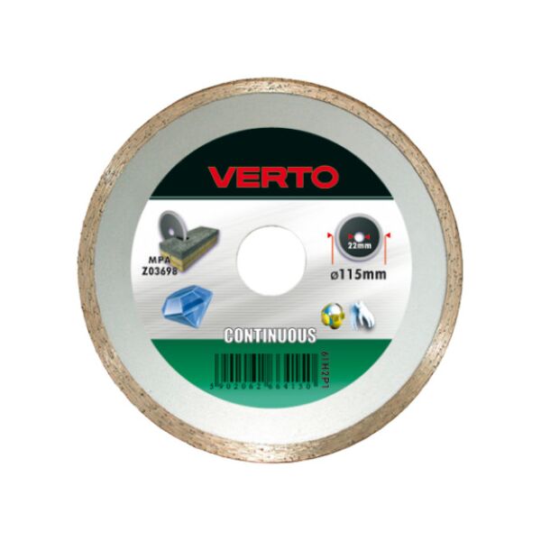 Verto Tarcza diamentowa 230x22,2mm pełna - 61H2P9