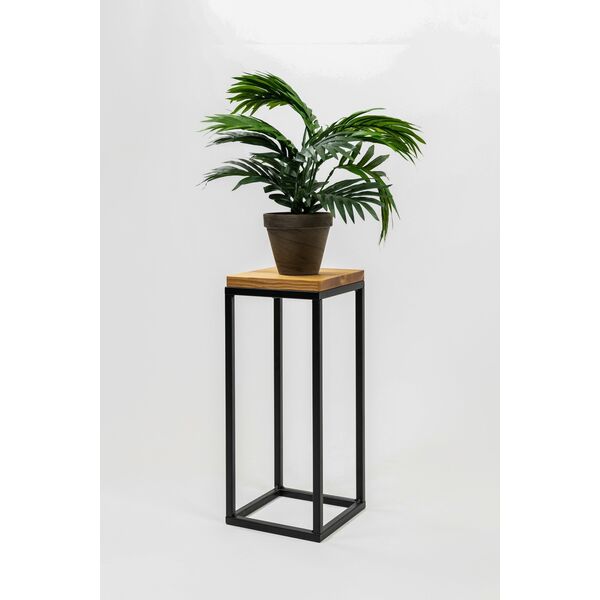 FLOWER STAND LAVALXS BLACK OAK 19X19X47