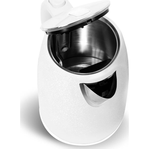 Czajnik Evolveo EVOLVEO Salente IceQueen, rychlovarná konvice 1,7 l, nerez, bílá