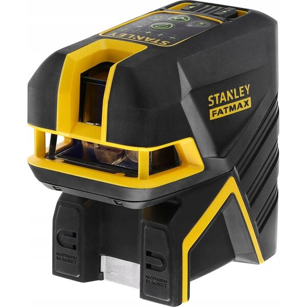 ST.FATMAX CROSS LASER +5 POINT GREEN Li-ION 30m