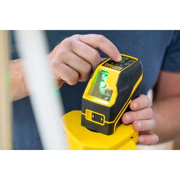 ST.FATMAX CROSS LASER GREEN Li-ION 30m