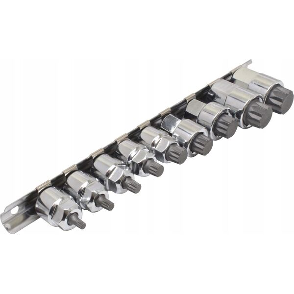 ASTA LOW PROFILE SOCKETS - XZN 3/8" - 1/2" ON RAIL