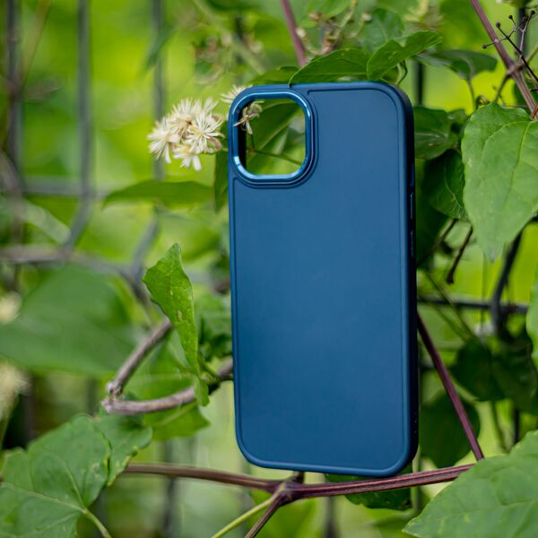 Satin case for Samsung Galaxy S23 Plus dark blue 5900495049810