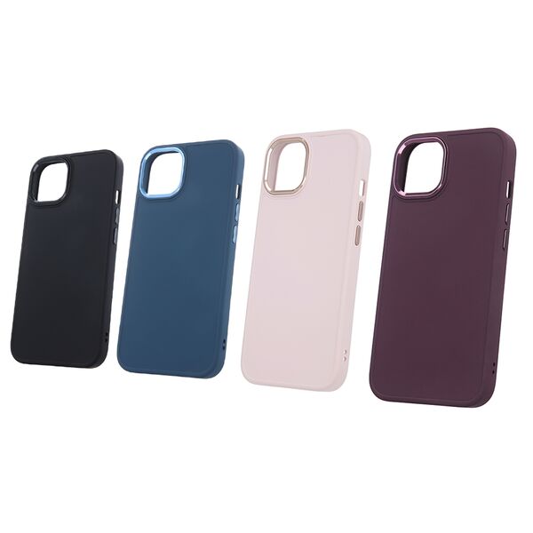 Satin case for Samsung Galaxy S23 Plus dark blue 5900495049810