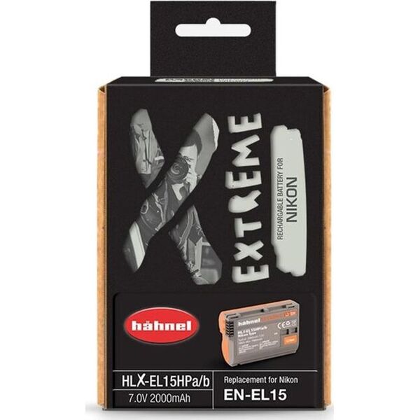 Akumulator HĂ¤hnel Hähnel Battery Extreme Nikon HLX-EL15Hp / EN-EL15