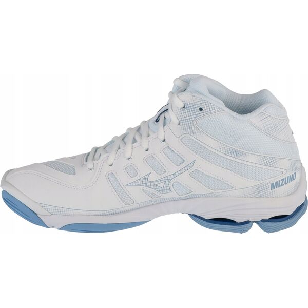 Mizuno Wave Voltage 2 Mid V1GA246511 białe 44,5