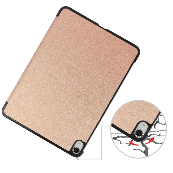 Bizon Case Tab Croc Apple iPad Air 13" M2 2024 rose gold