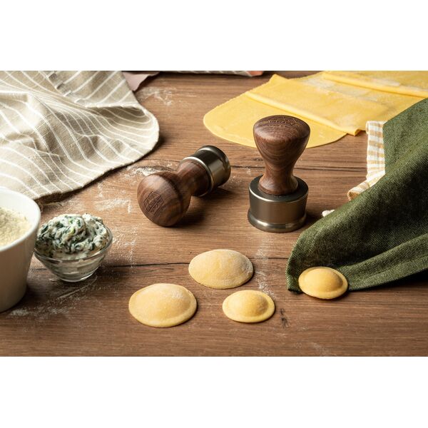 Σφραγίδα Marcato Marcato Ravioli Στρογγυλή 50mm Απαλό Χρυσό - Ξύλο Οξιάς 14088284 8000011008332