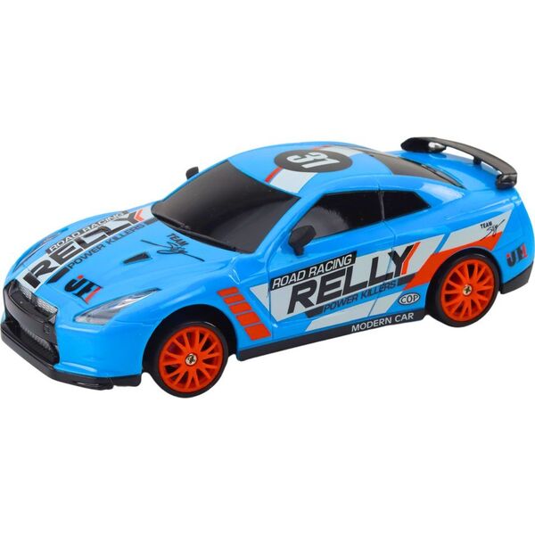 Autko Sportowe Zdalnie Sterowane R/C 1:24 Niebieski Wymienne Koła