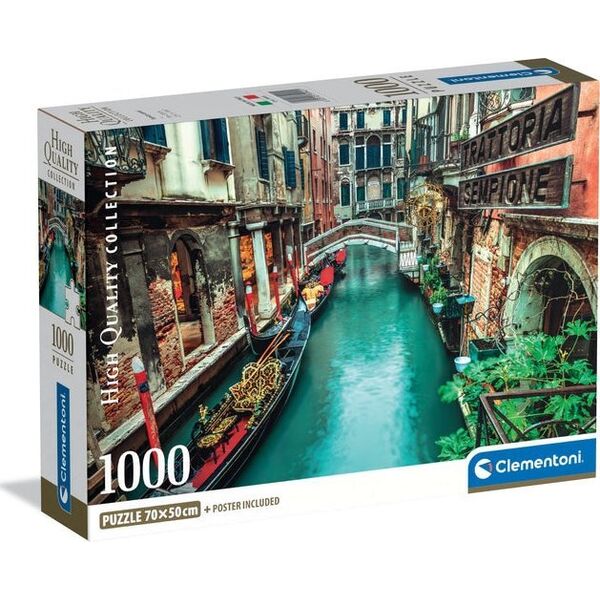 CLE puzzle 1000 Compact Venice canal 39945