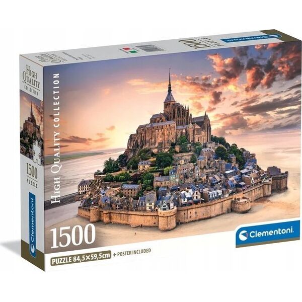 CLE puzzle 1500 Compact TheMountSaintMichRis.31730