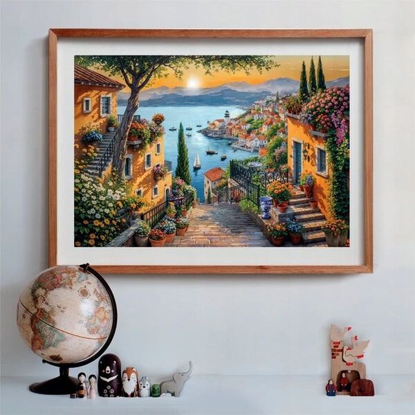 CLE puzzle 1500 Compact Steps to the Harbor 31729