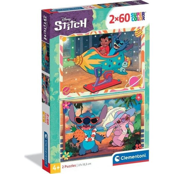 CLE puzzle 2x60 SuperKolor Stitch 24822