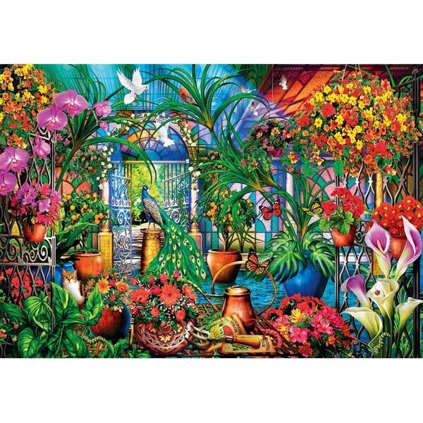 CLE puzzle 500 Compact The Greenh.Caretakers 35579