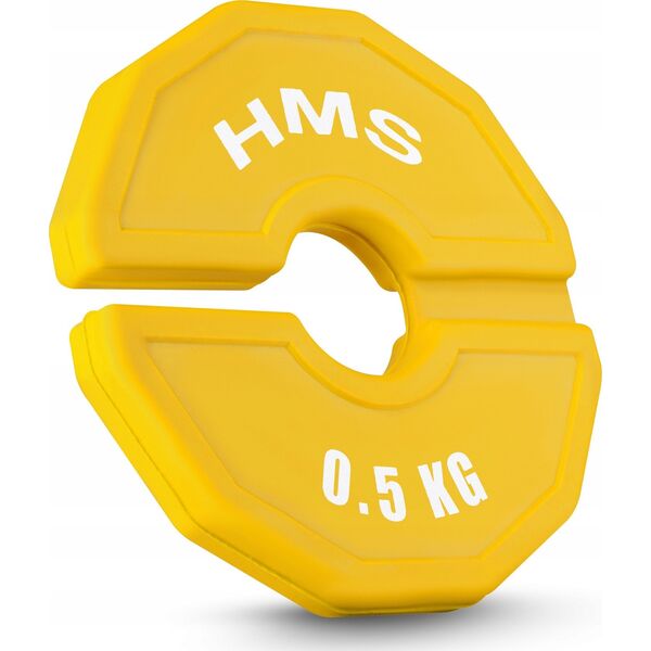 TSN50 TALERZ NA SPRZĘT DO TRENINGU SIŁOWEGO I FITNESS TYPU NAKŁADKA 2 x 0.5 KG HMS