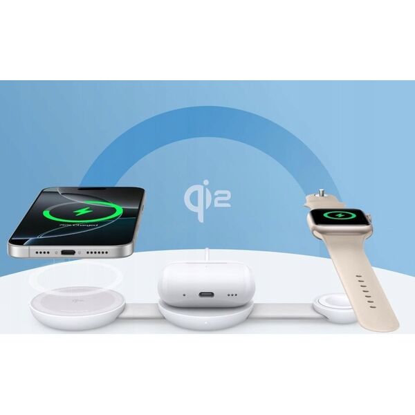 Anker MagGo Wireless Charging Station (3-in-1, Foldable Pad) | Anker