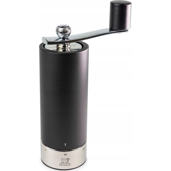 ISEN Młynek do soli 18 cm czarny mat