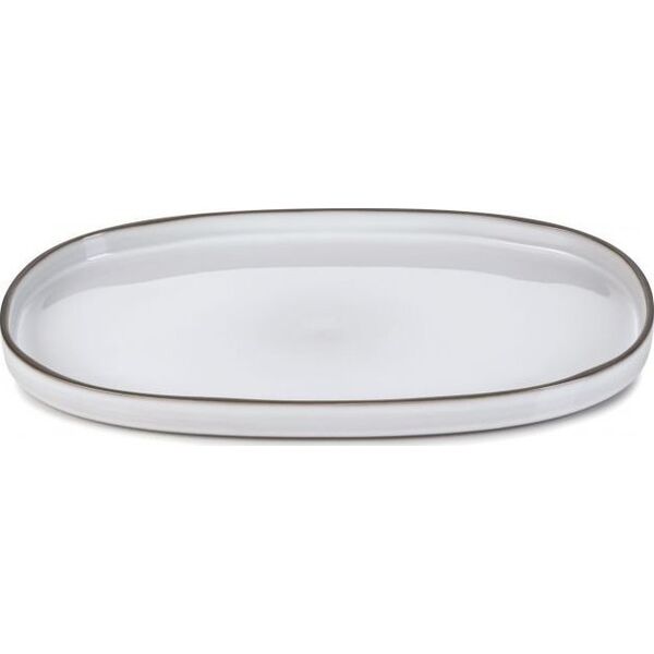 CARACTERE półmisek 35x21 cm Biała Chmura