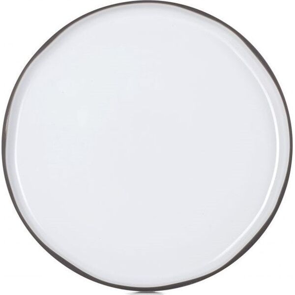 CARACTERE talerz płaski 28 cm Biała Chmura
