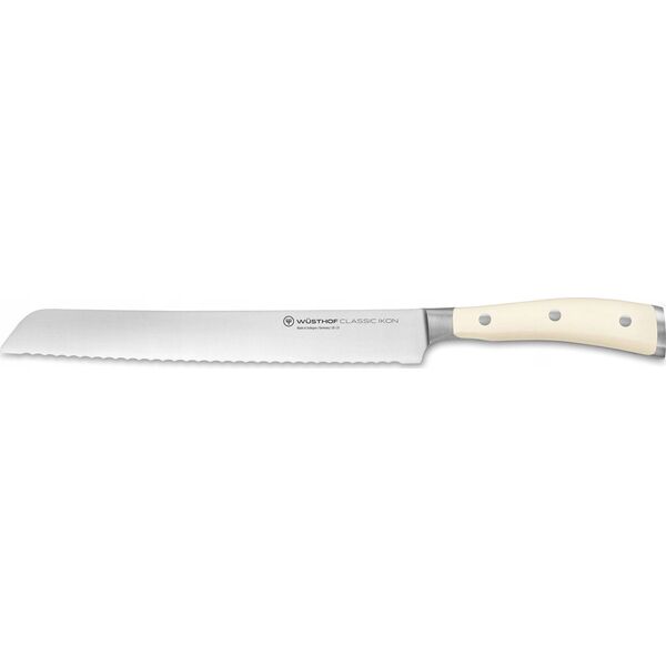 Nóż do chleba 23 cm - Classic Ikon Creme
