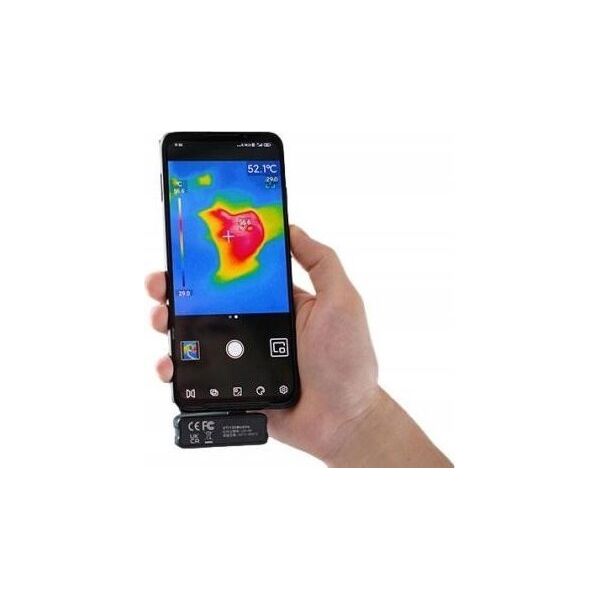 Termokamera 120x90,  -20~400,  50o*38o,  25Hz| iOS,UNI-T