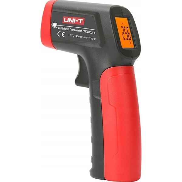 Infraraudonuju spinduliu termometras -20degC iki 400degC UT300A+ UNI-T