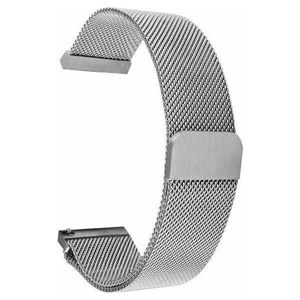 22mm Silver 699 Loop Magnetic Stainless Steel Band