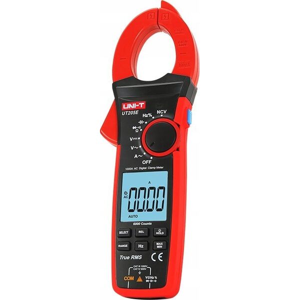 Sroves matavimo reples  DC/AC 1000V|  AC 1000A|  60MO|  60mF| 1MHz| UNI-T