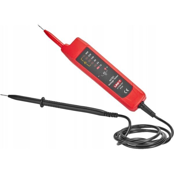 Itampos testeris,  auto  AC/DC, CAT III 400V, 6V-400V, IP54, UNI-T