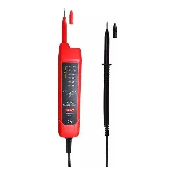 Itampos testeris,  auto  AC/DC, CAT III 400V, 6V-400V, IP54, UNI-T