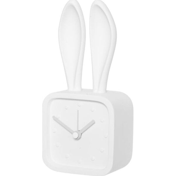 Floor clock 4LIVING Mimi, white, 8 x 4.5 x 17 cm