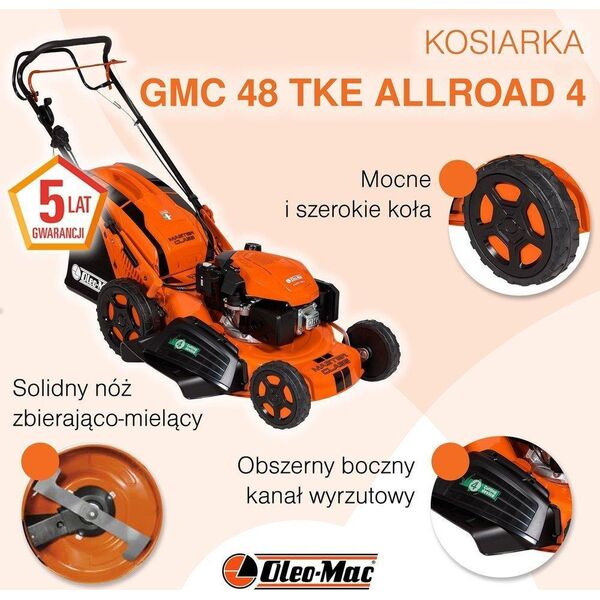 Kosiarka spalinowa Oleo-Mac GMC 48 TKE Allroad 4 (66119232E5)