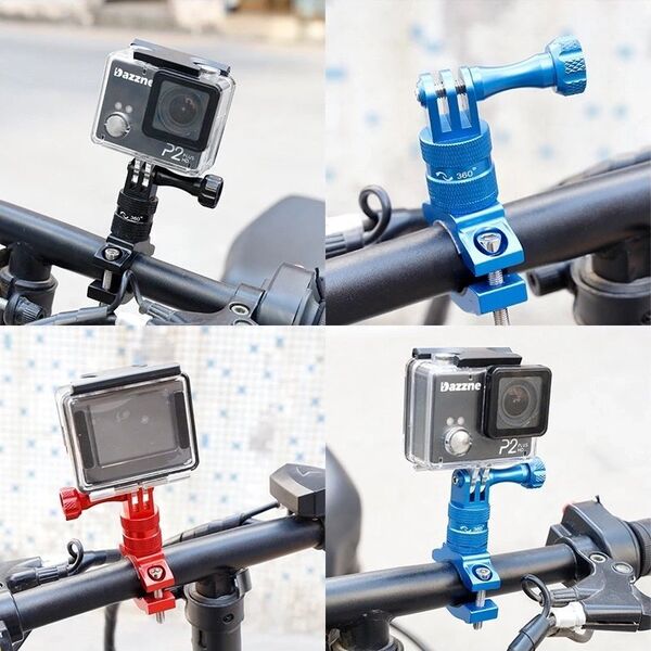 Hurtel Uchwyt rowerowy na kierownicę do kamery sportowej GoPro HURTEL